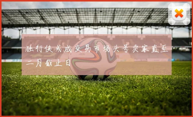 独行侠或成交易市场头号卖家直至二月截止日
